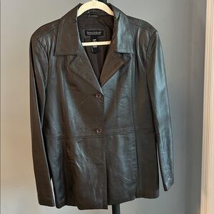 Dialogue Genuine Leather Jacket